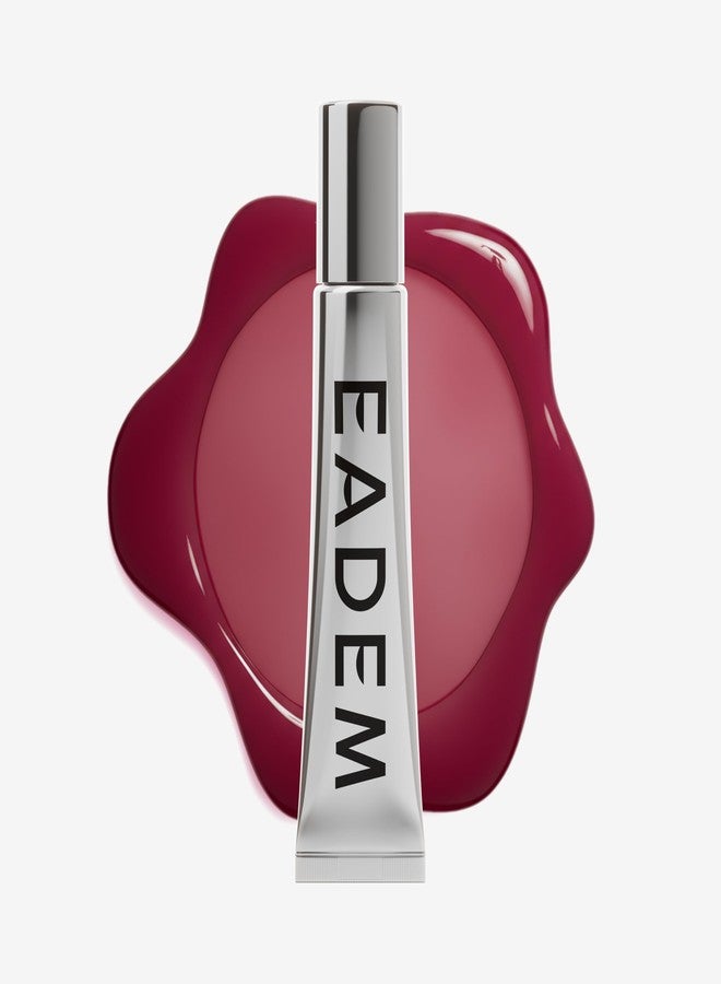 EADEM Le Chouchou Lip Softening Balm, Lip Gloss for Women, Lip Plumper & Lip Mask, Overnight Hydrating & Moisturizing Luxury Lip Balm, 0.5 oz, Bissap Glaze - Image 1